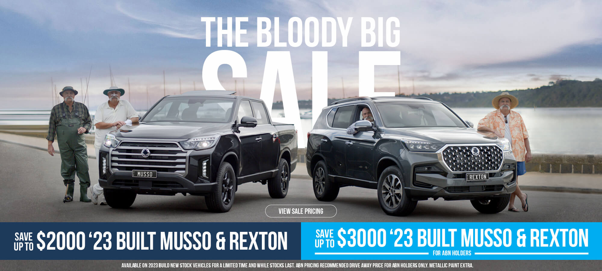 Homepage - The Bloody Big Sale (desktop)